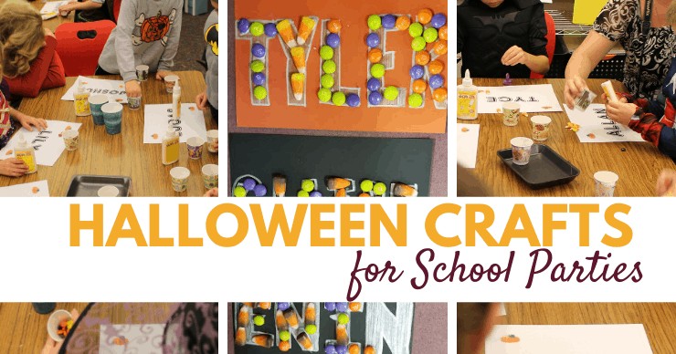 Halloween crafts for school parties