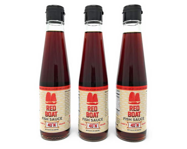 red boat fish sauce for coconut Thai soup
