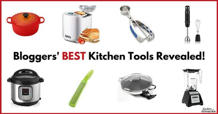 Big list of the coolest kitchen gadgets! Famous bloggers think these gadgets are the best kitchen tools around.
