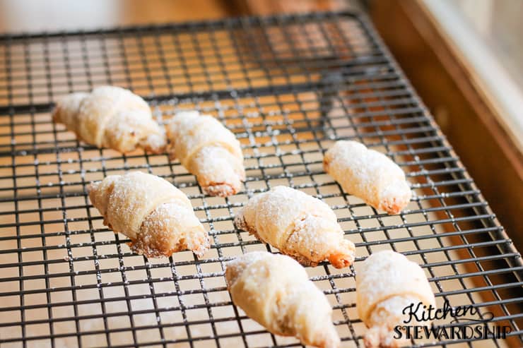 Kifli Cookies for Christmas