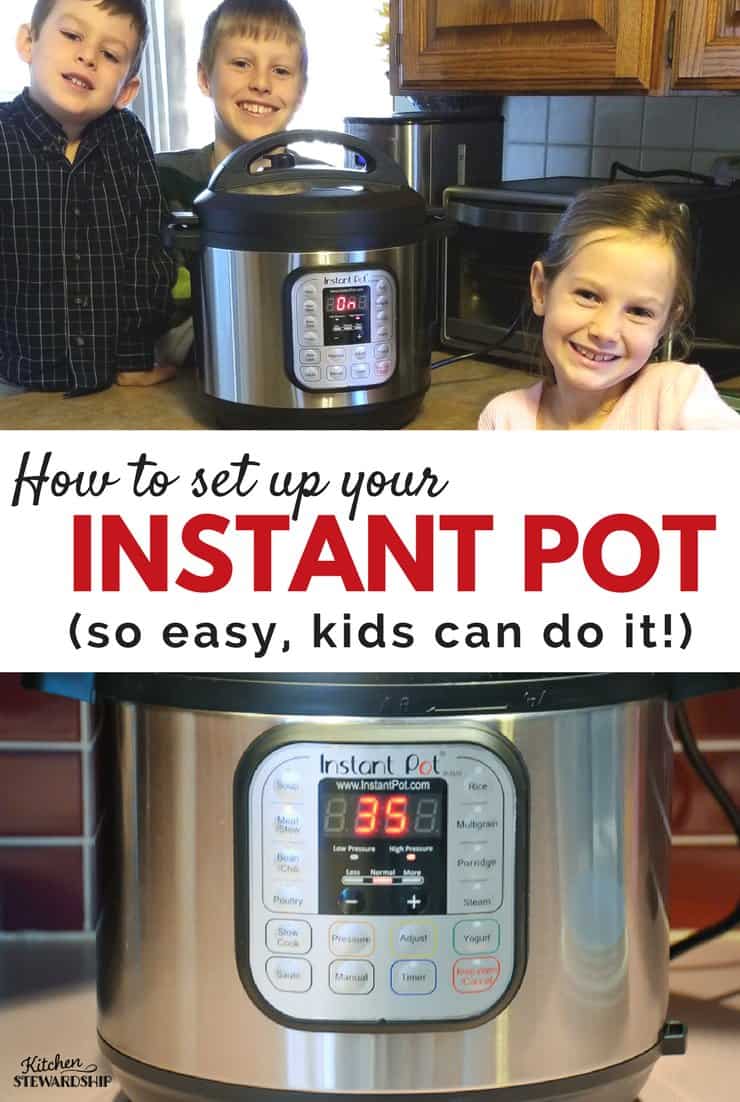 how to set up your Instant pot 