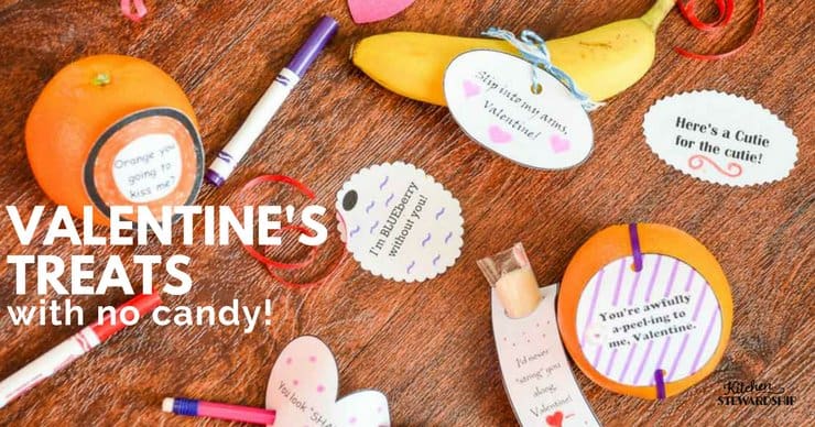 Candy Free Valentines Day