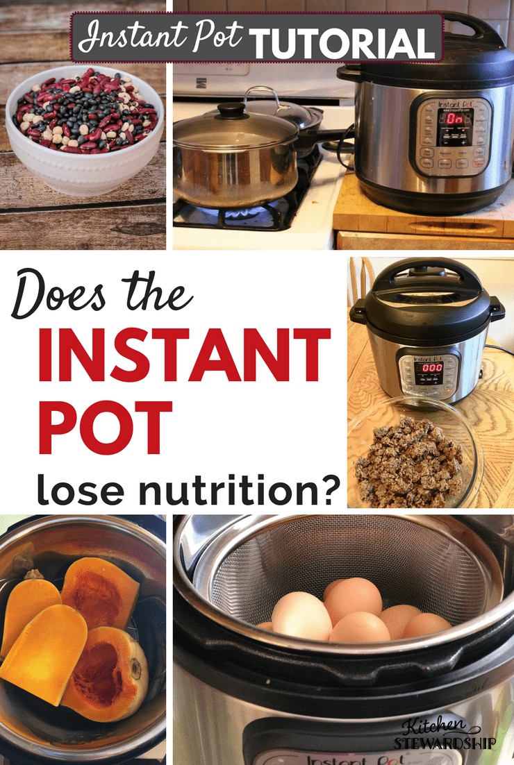 Does the Instant Pot lose nutrition