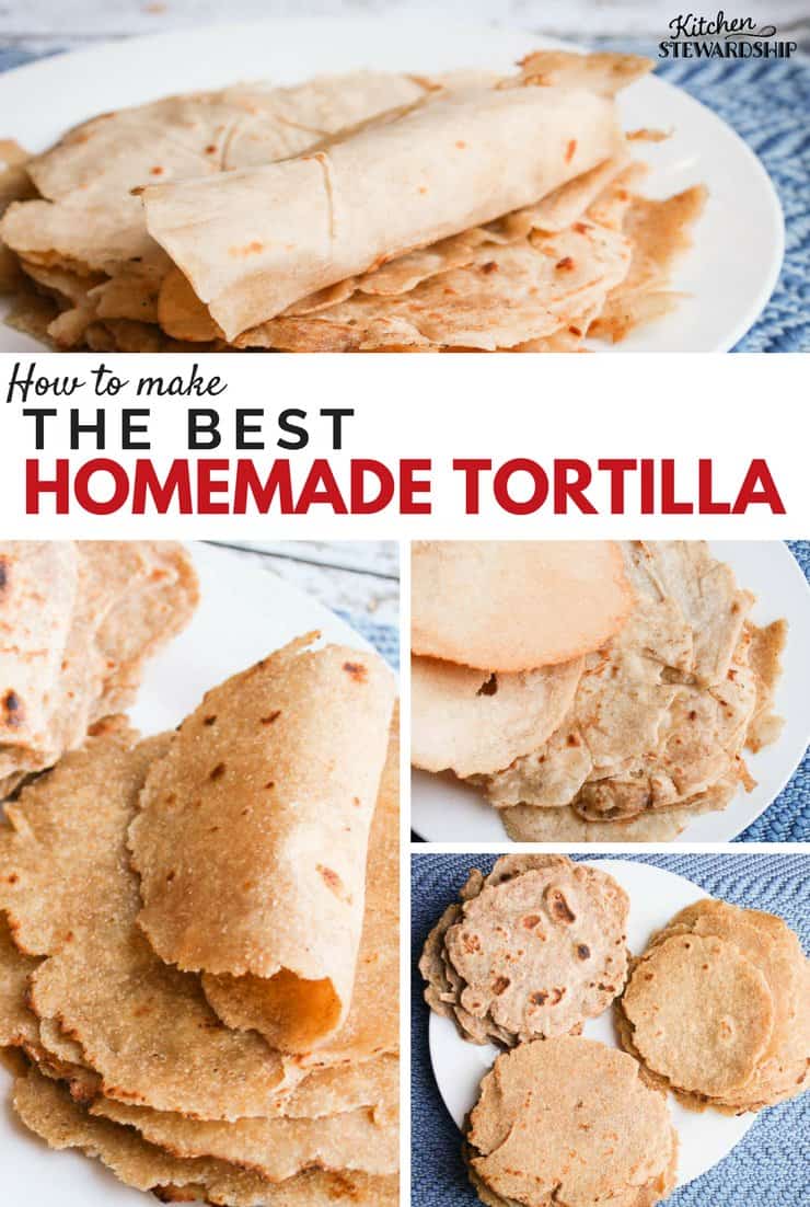 Piles of soft, delicious homemade gluten-free tortillas.