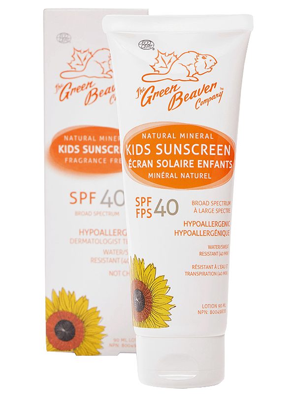 Green Beaver Mineral Kids Sunscreen 