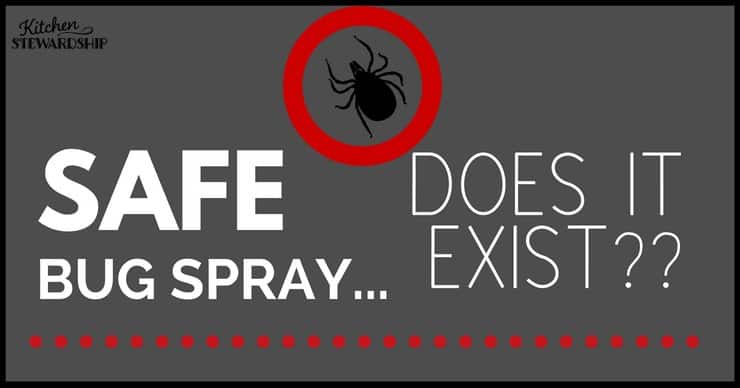 does safe bug spray exist?
