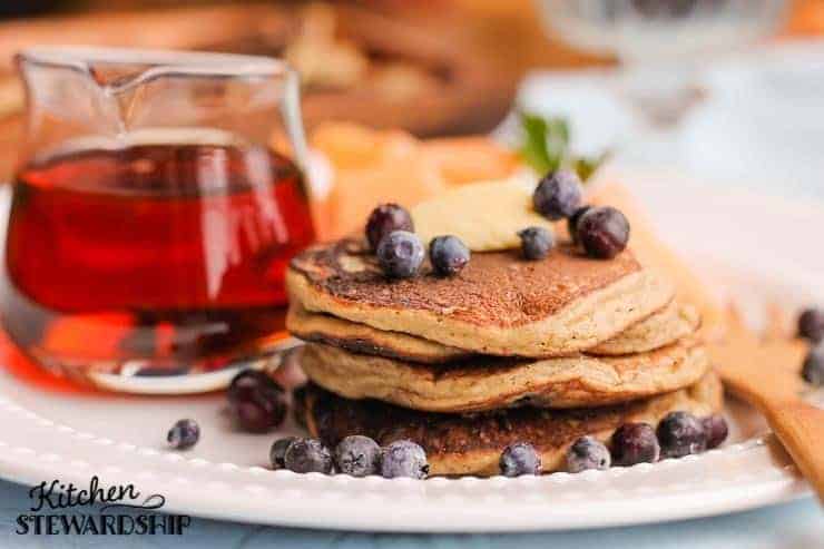 blueberry pancakes