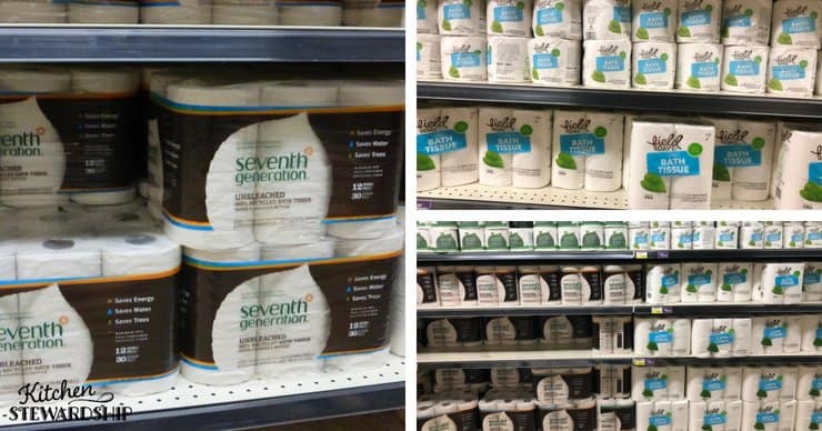 eco-friendly toilet paper from Seventh Generation