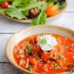 Mexican chicken soup