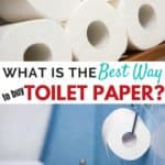 Rolls of toilet paper