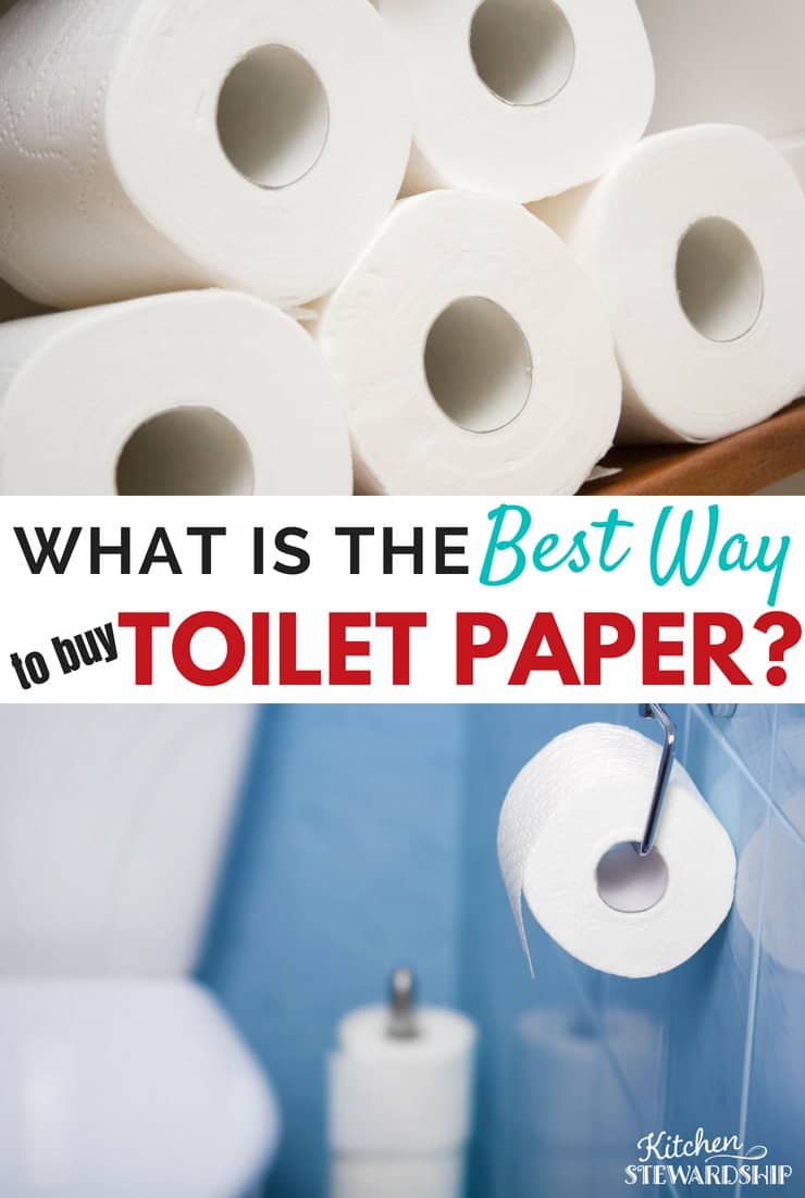 Rolls of toilet paper. 