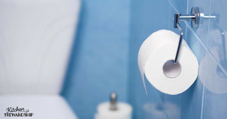 roll of toilet paper