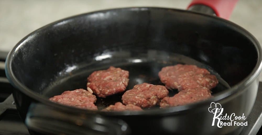 homemade sausage patties for the freezer