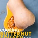 Cut butternut squash