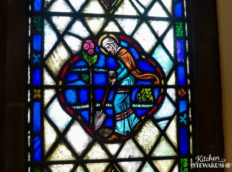 stained glass in church