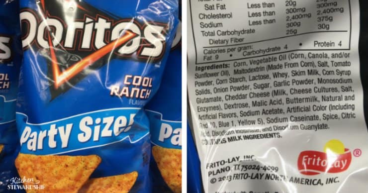 bag of ranch doritos 