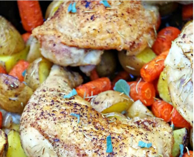 chicken potato skillet dinner