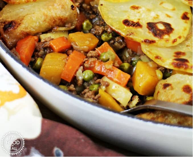 Minced beef hot pot recipe