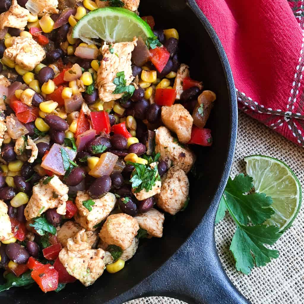 chicken fiesta skillet 