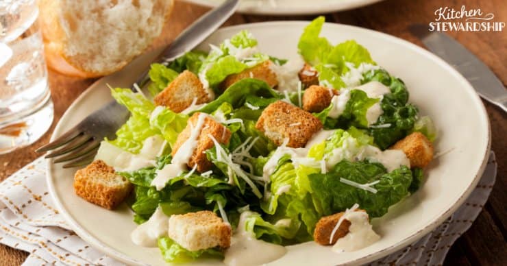 Homemade Caesar Dressing
