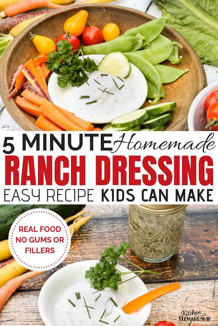 Homemade Ranch Dressing and Dip, keto ranch recipe