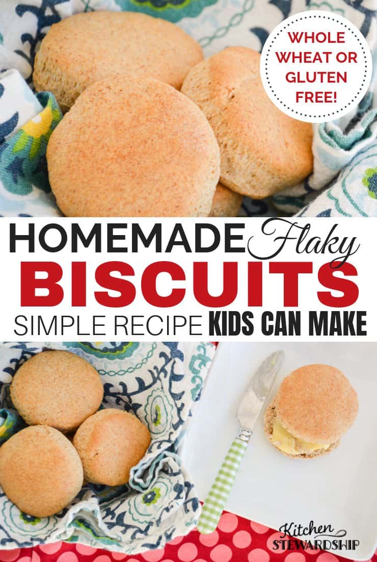 Homemade whole wheat or gluten free biscuits