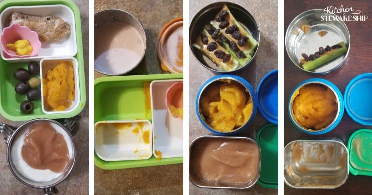 before and after lunchbox photos