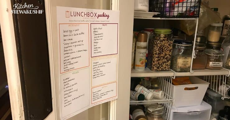 list of items kids like in their school lunch