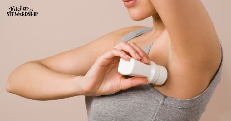 detox from junk via the armpits and natural deodorant