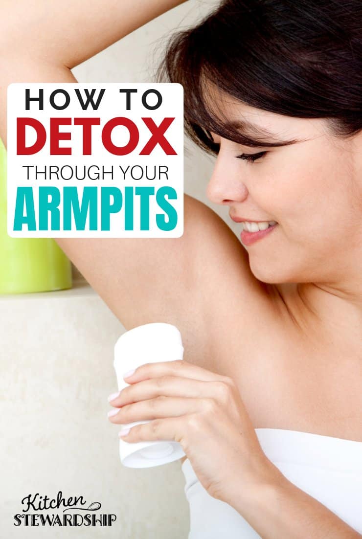 How to detox junk via the armpits