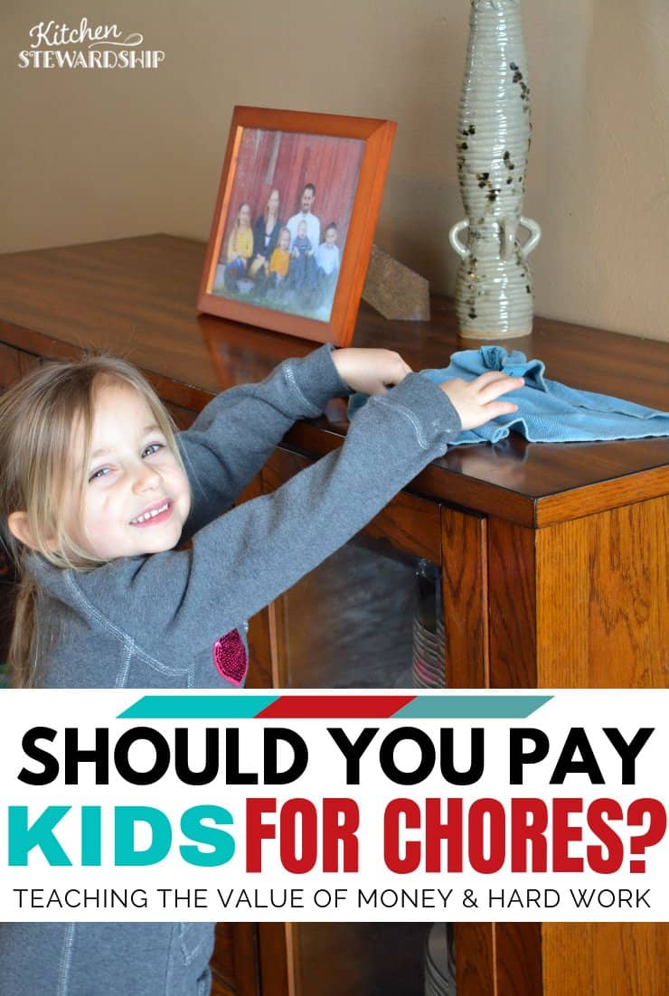 toddler girl dusting