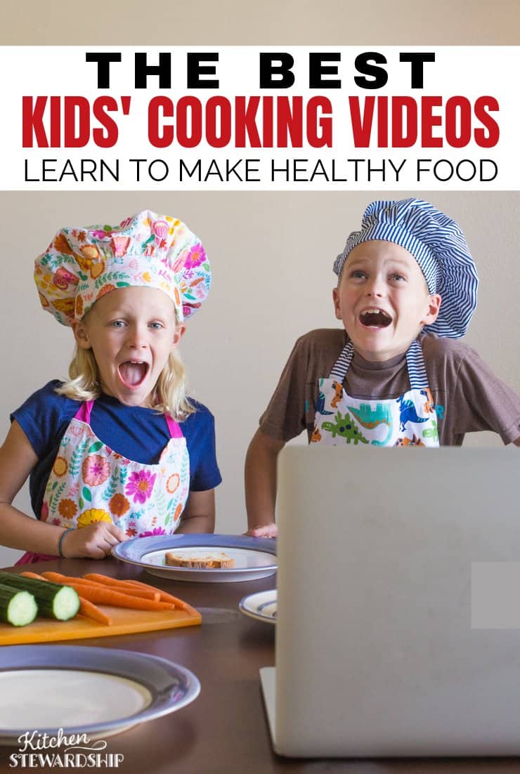 kids watching cooking videos