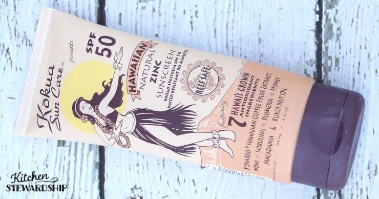 Tube of Kokua Sunscreen