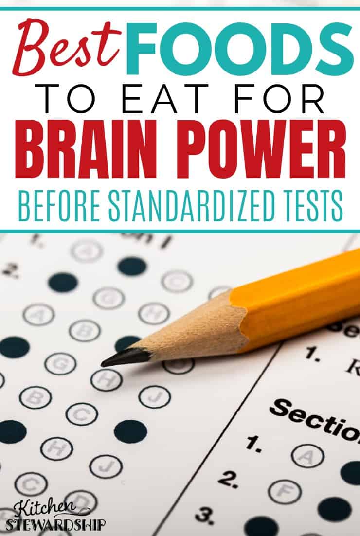 Best Foods to Eat for Brain Power Before Standardized Tests