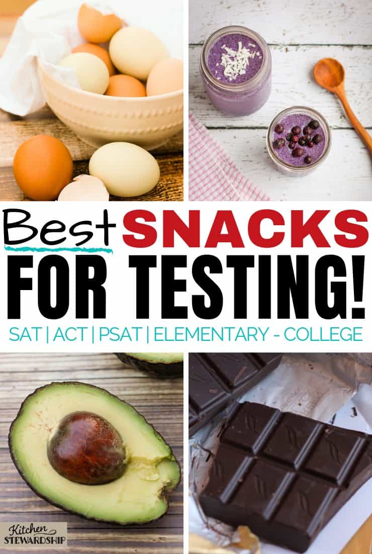 best snacks for testing