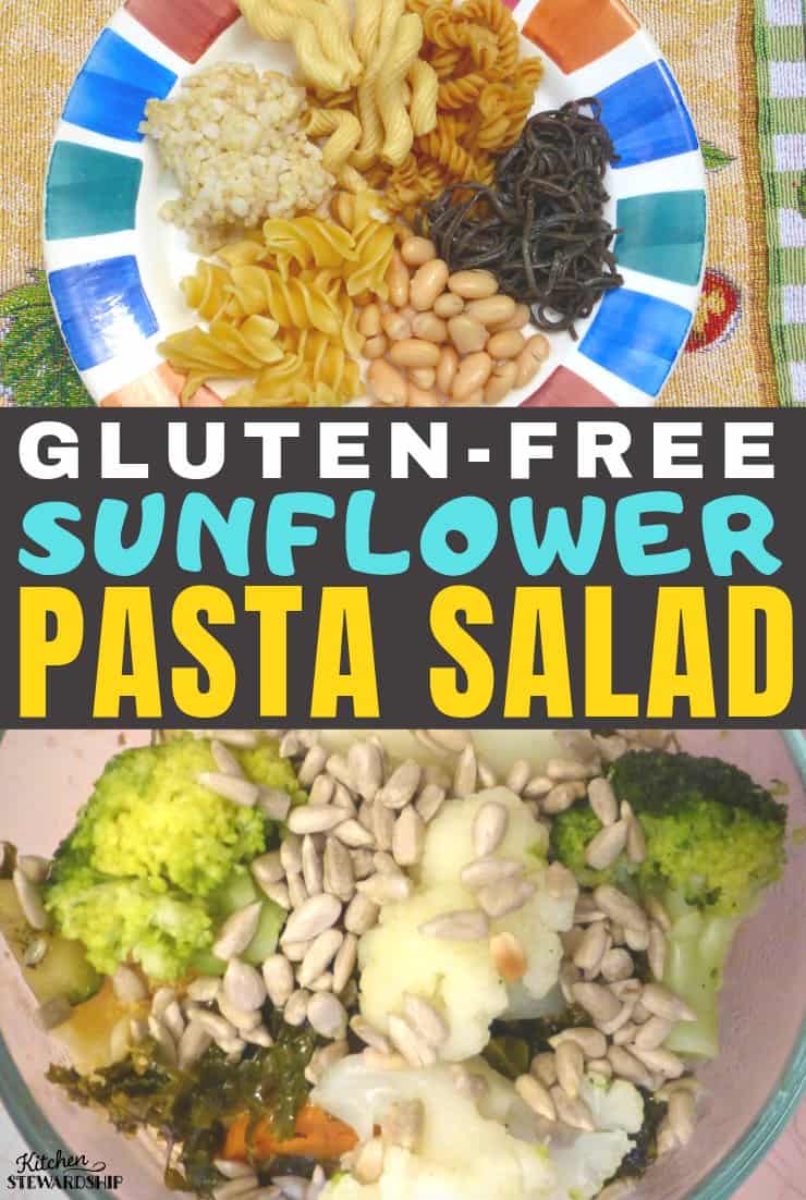 Gluten-free Sunflower Pasta Salad
