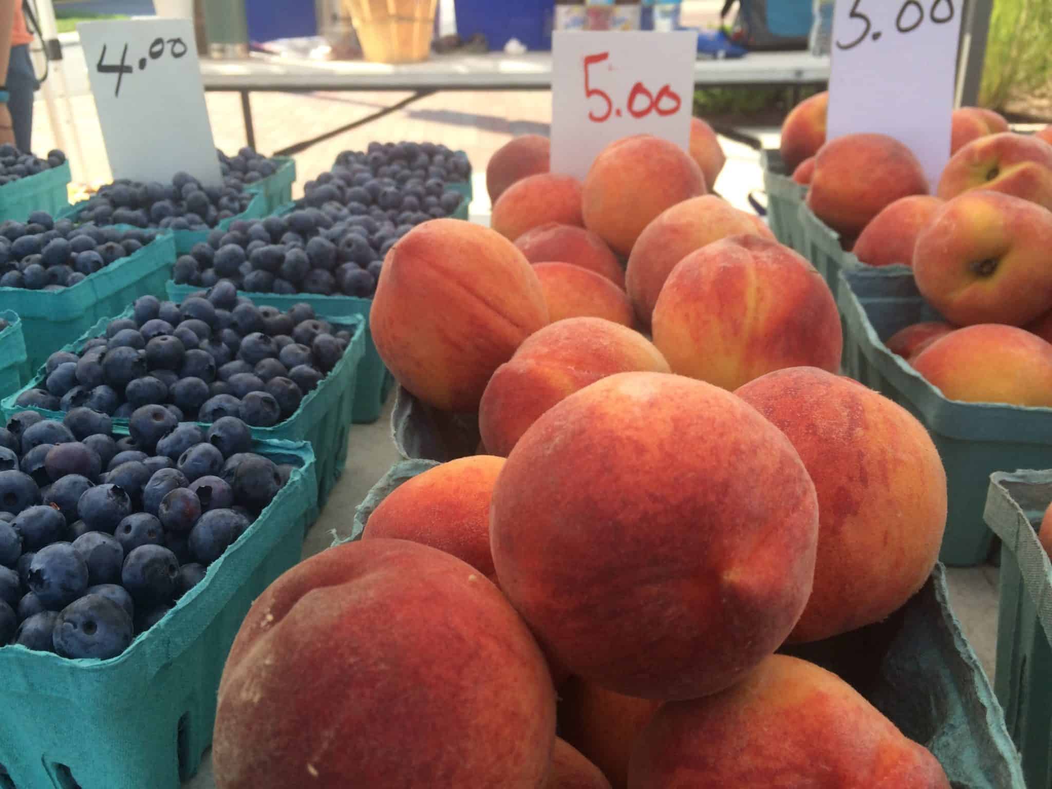 Fruit at a farmer's market