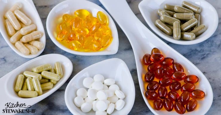 vitamin and supplement pills