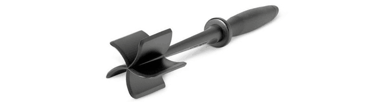 kid friendly mix and chop star tool for browning ground beef