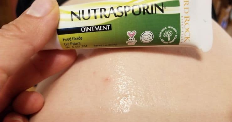Nutrasporin Natural Ointment for a Tick Bite