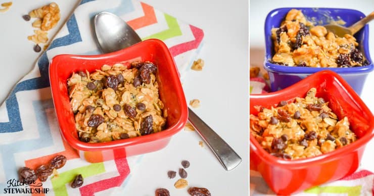 granola bar bowls breakfast