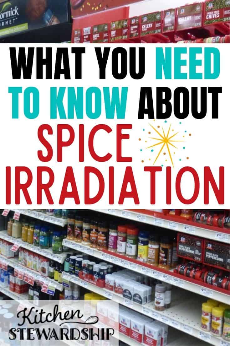 What you need to know about spice irradiation