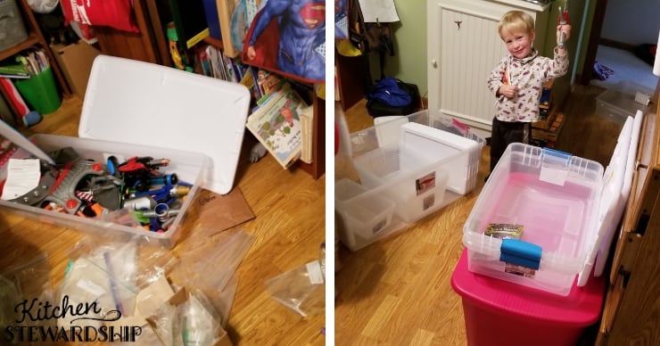 Cleaning up dust allergies, during