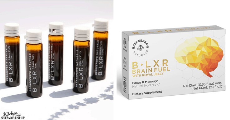 review of b.lxr brain fuel from beekeepers naturals 