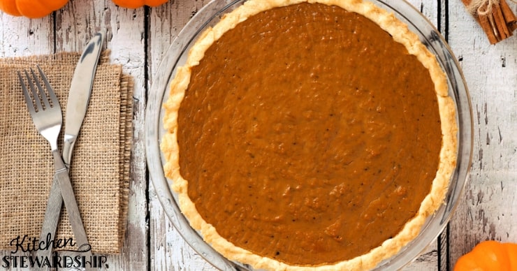 dairy free thanksgiving dessert recipe for Pumpkin pie
