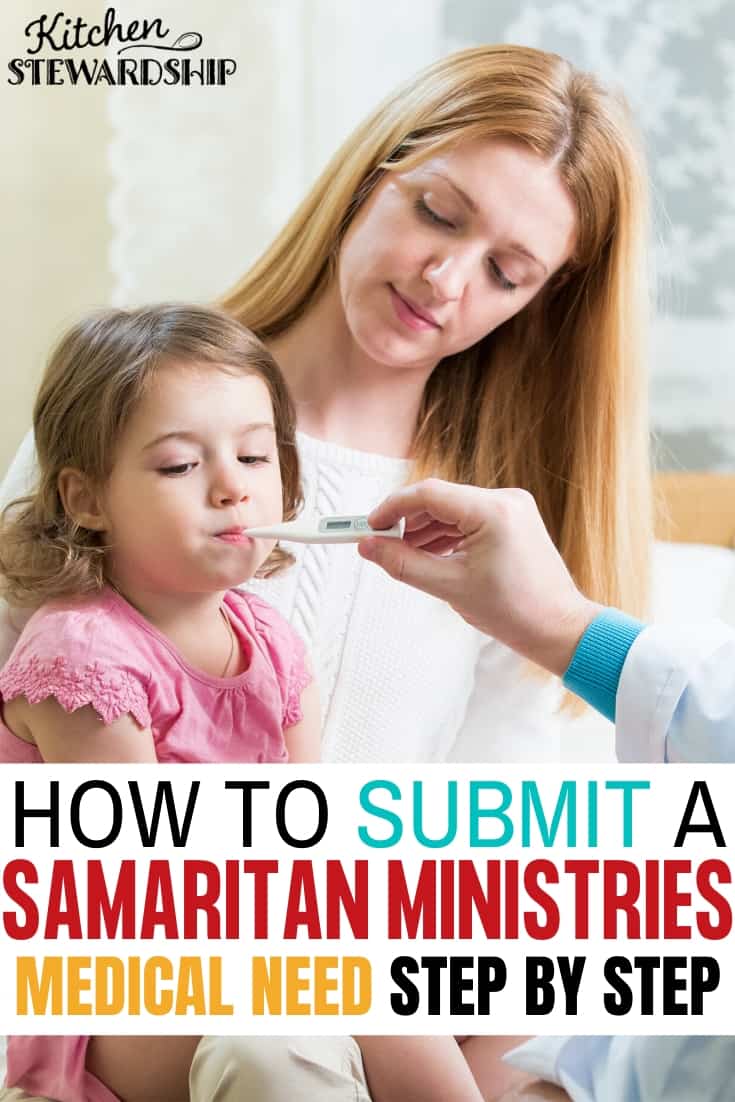 How to Submit a Samaritan Ministries Medical Need