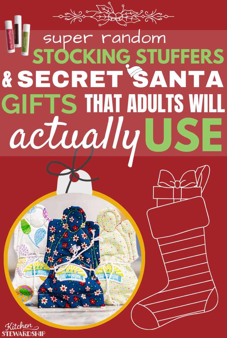 Super Random Stocking Stuffers and Secret Santa gifts That Adults With Actually Use