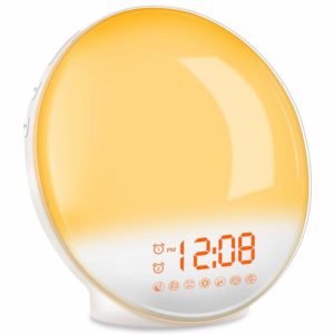 sunrise alarm clock at Amazon