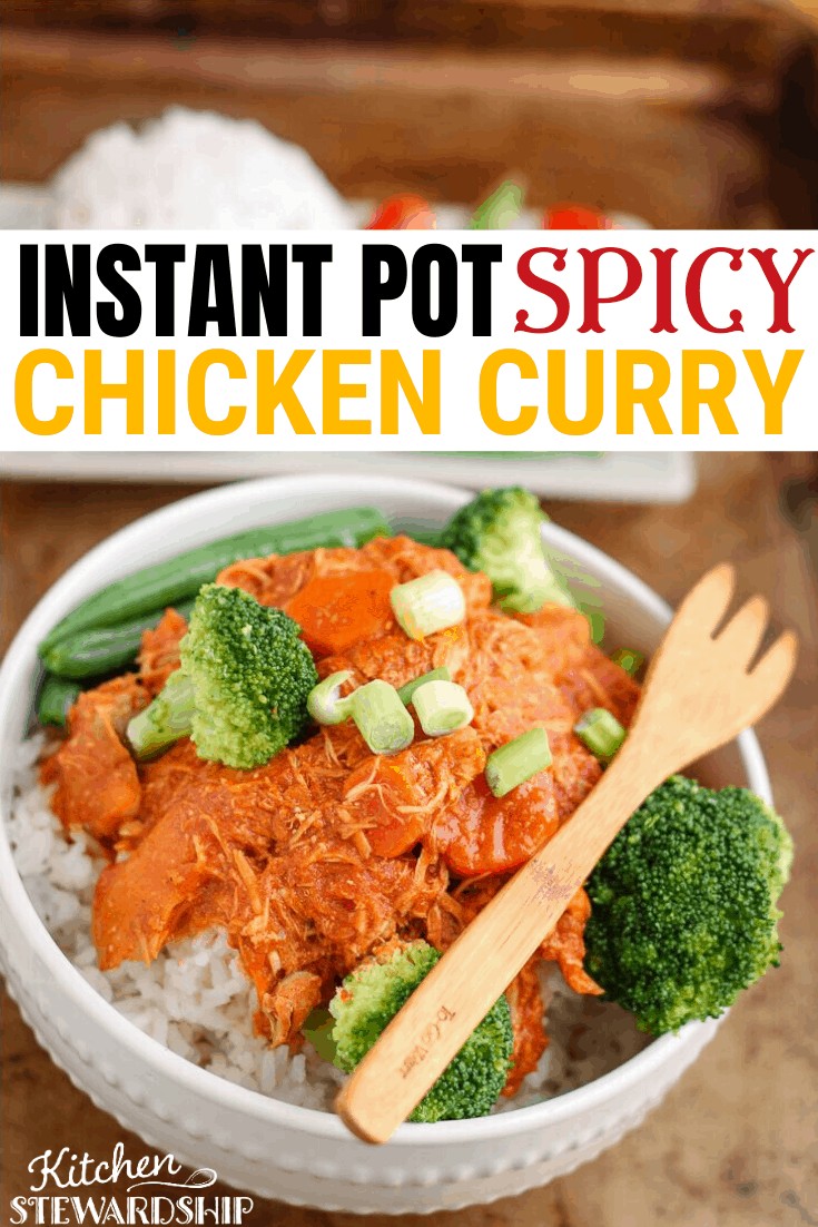 instant pot spicy chicken curry
