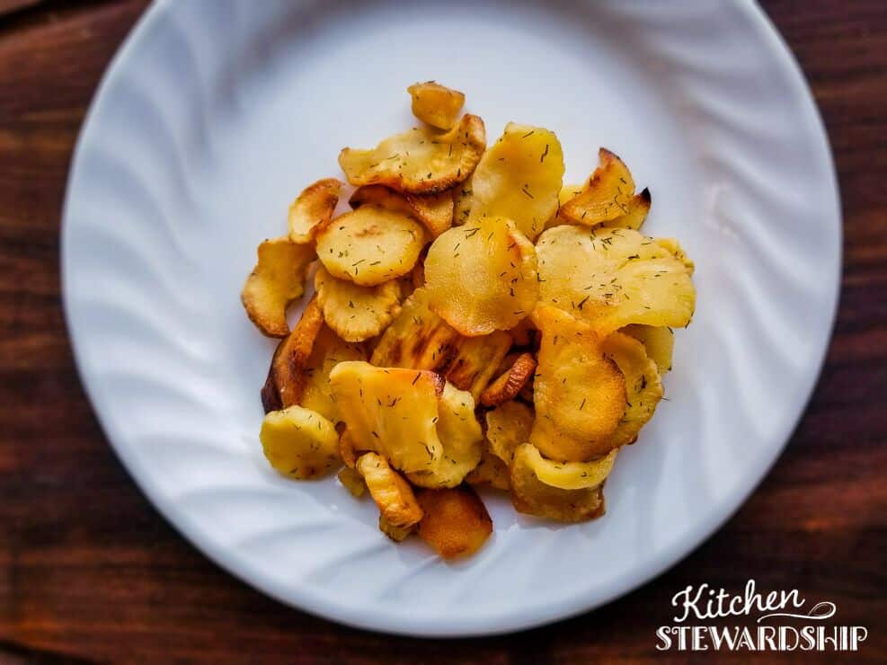 kid-friendly parsnip fries